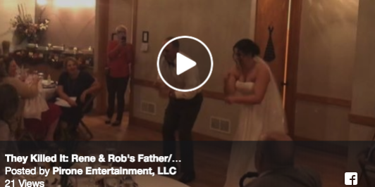 rene and rob's father/daughter dance