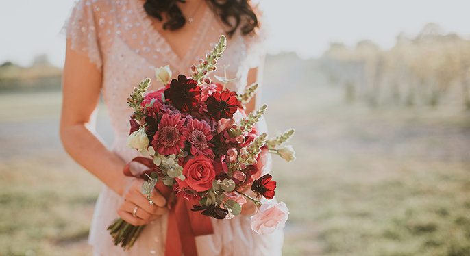 wedding-bouquet-colorful